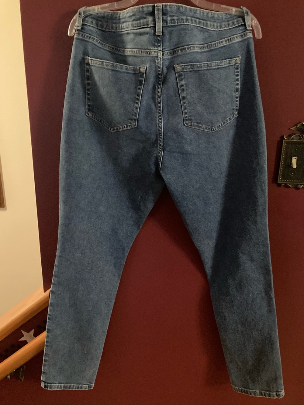 Women’s Time and Tru High Rise Skinny Jeans